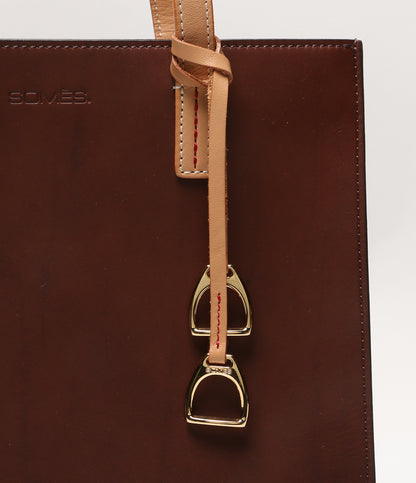 SOMES SADDLE ソメスサドル トートバッグ レッドブラウン系 レディース