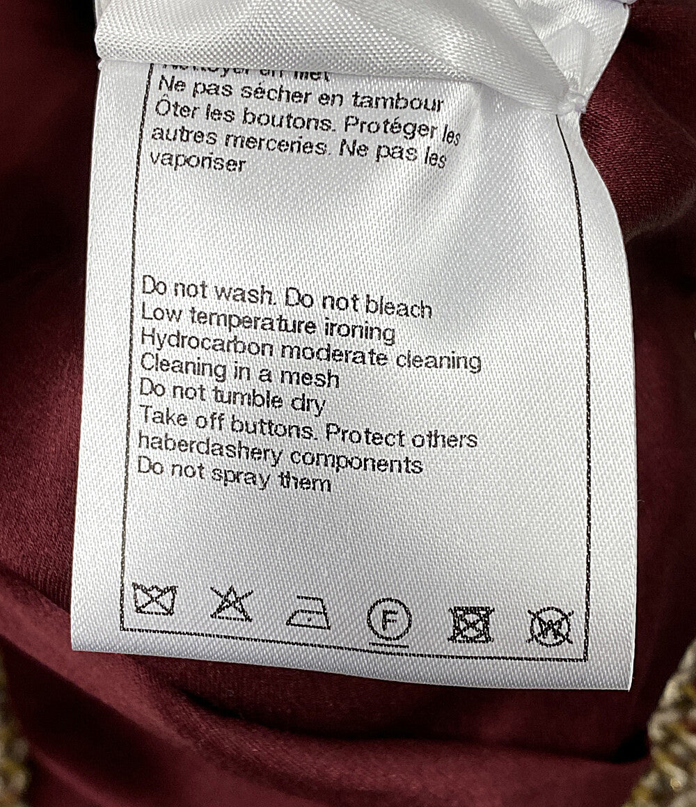 美品 CHANEL ツイードベスト レディース SIZE 34 シャネル