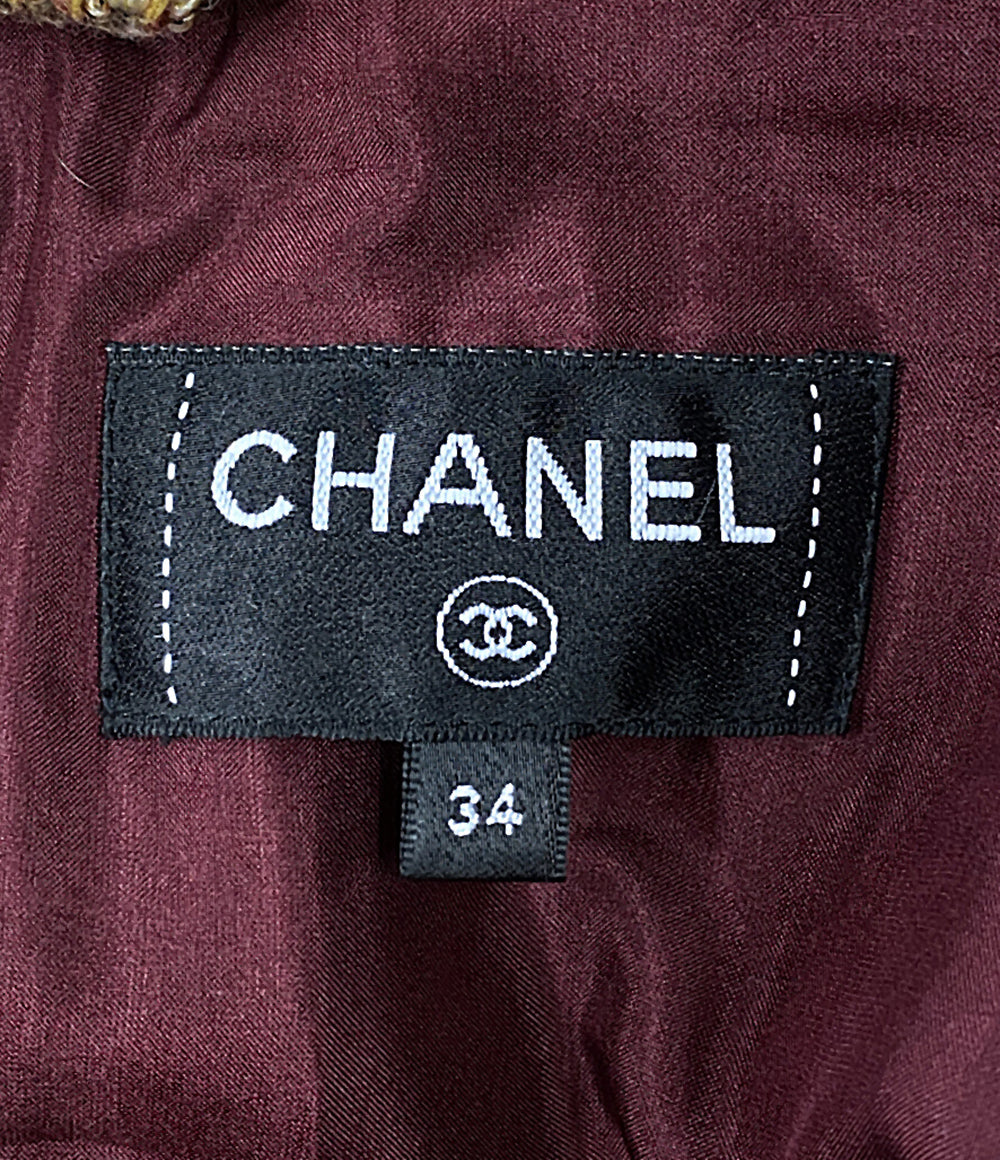 美品 CHANEL ツイードスカート P75153V66679 レディース SIZE 34 シャネル