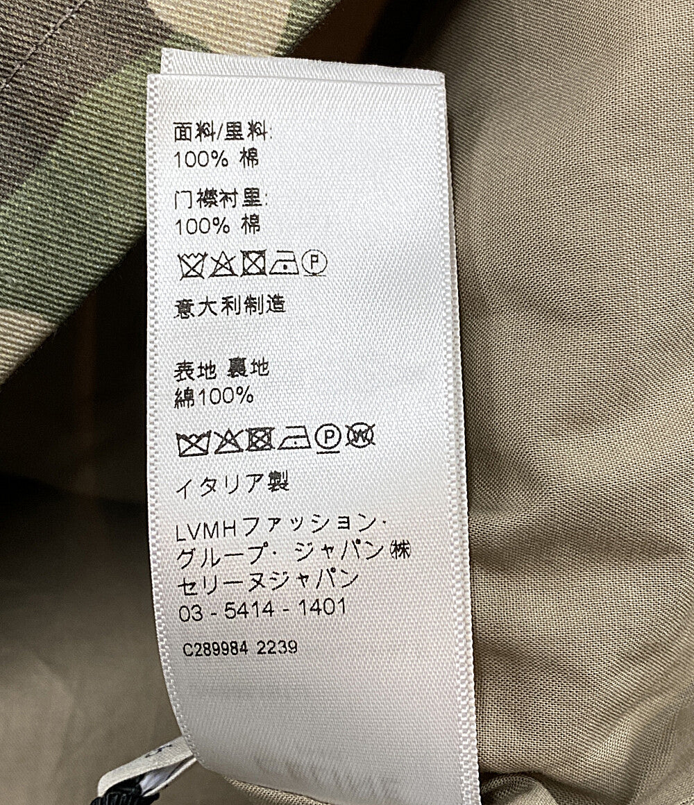 美品 CELINE カモフラジャケット トリオンフボタン レディース SIZE 36 セリーヌ