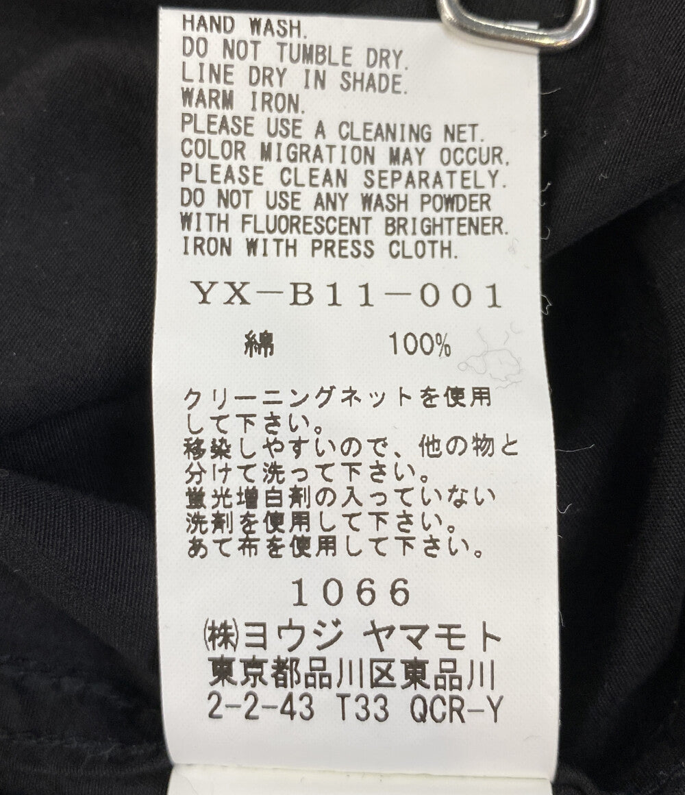 Y's 長袖シャツ ブラック 21AW YX-B11-001 メンズ SIZE 1 ワイズ