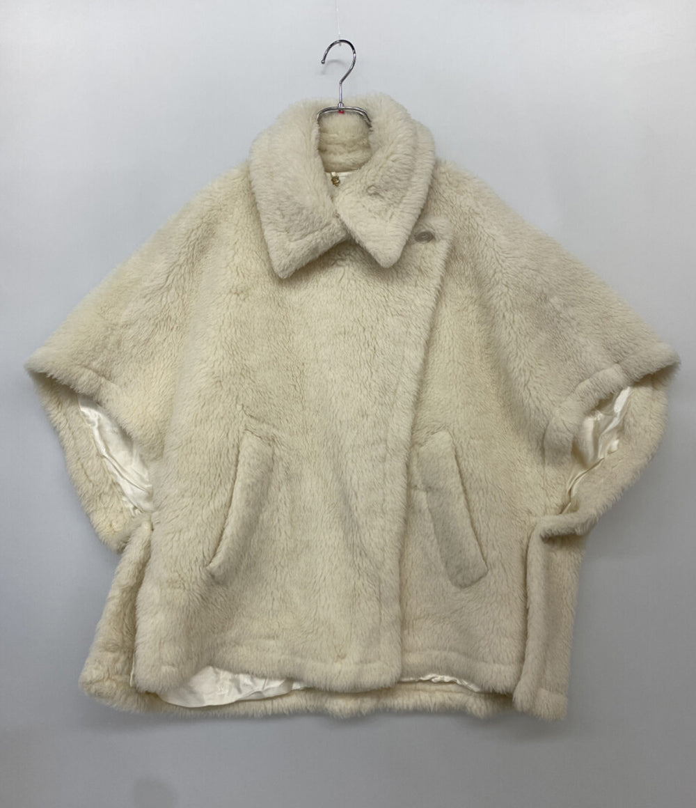 MAX MARA コート 14-73-61933 テディベアケープ レディース SIZE - マックスマーラ
