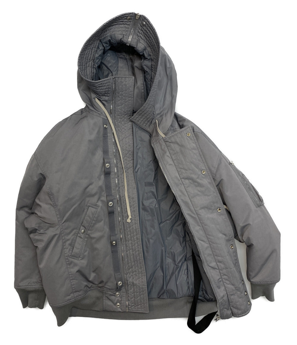 DRKSHDW フードボンバージャケット HOODED LONG BOMBER メンズ SIZE S ダークシャドウ