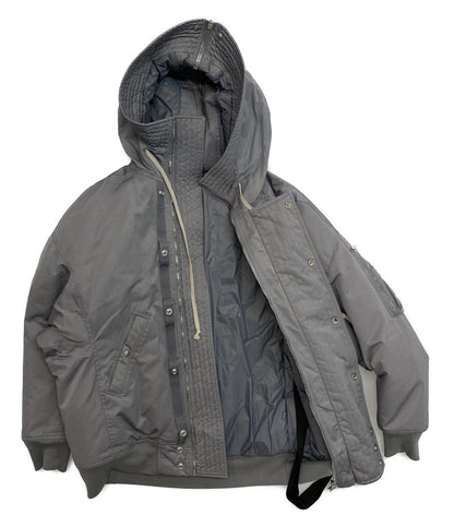 DRKSHDW フードボンバージャケット HOODED LONG BOMBER メンズ SIZE S ダークシャドウ