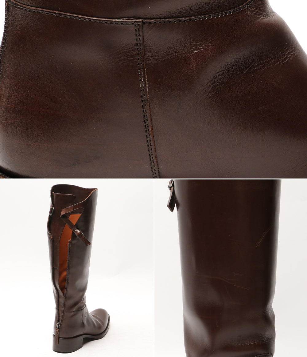 SARTORE ブーツ クロスストラップバックジップ 参考価格159500円 レディース SIZE 37 サルトル