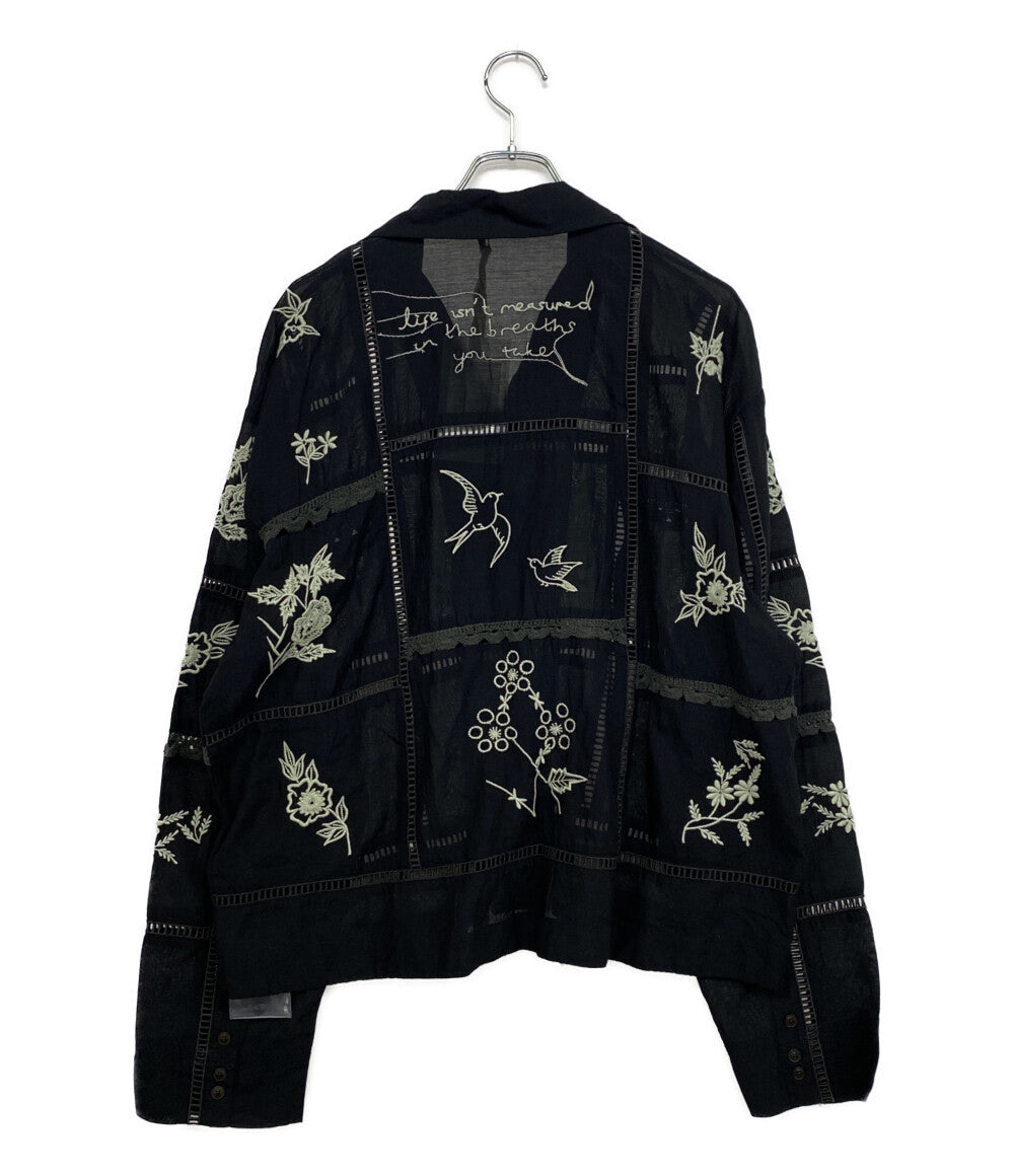 TODAYFUL トゥデイフル 長袖シャツ Embroidery Patchwork Shirts 25SS 12510404 レディース SIZE F