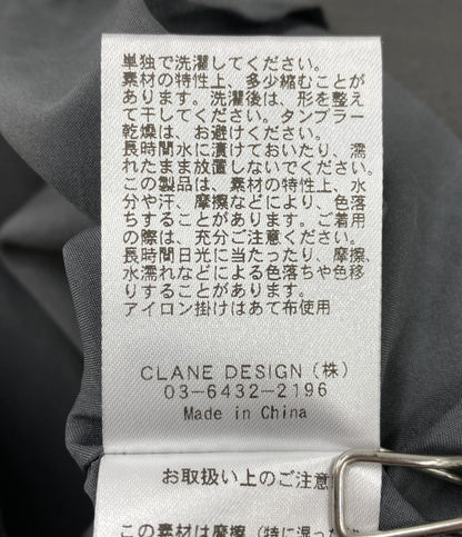 美品 CLANE ハイウエストワイドパンツ 現行品 19110-7322 レディース SIZE 2 クラネ
