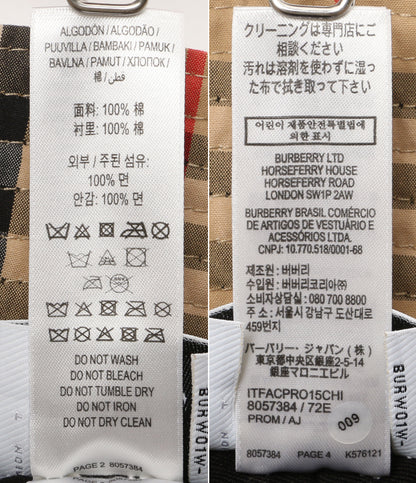 BURBERRY ハット チェック 8057384 レディース SIZE M バーバリー