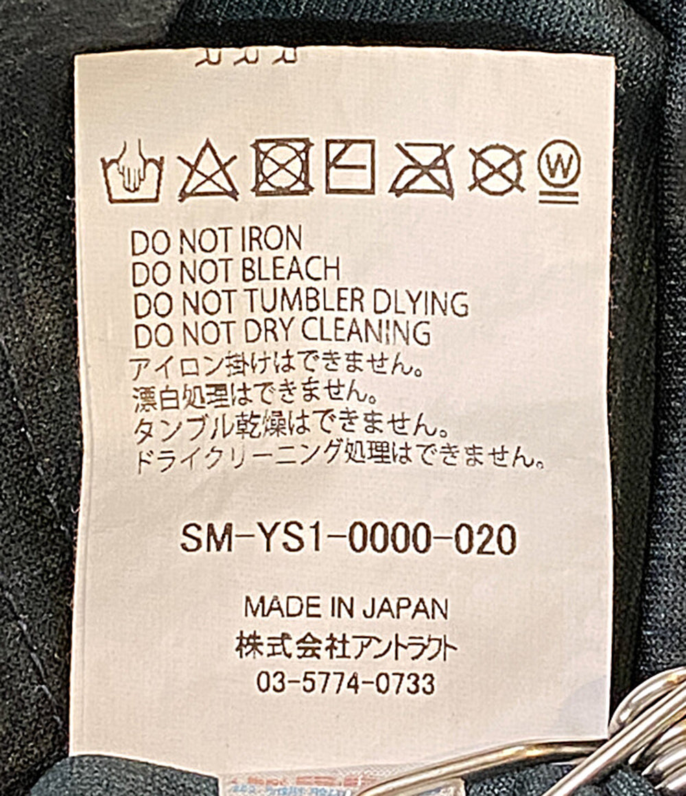 美品 SAINT MICHAEL 長袖シャツ サッカーシャツ 参考価格:56100円 SM-YS1-0000-020 メンズ SIZE L セントマイケル