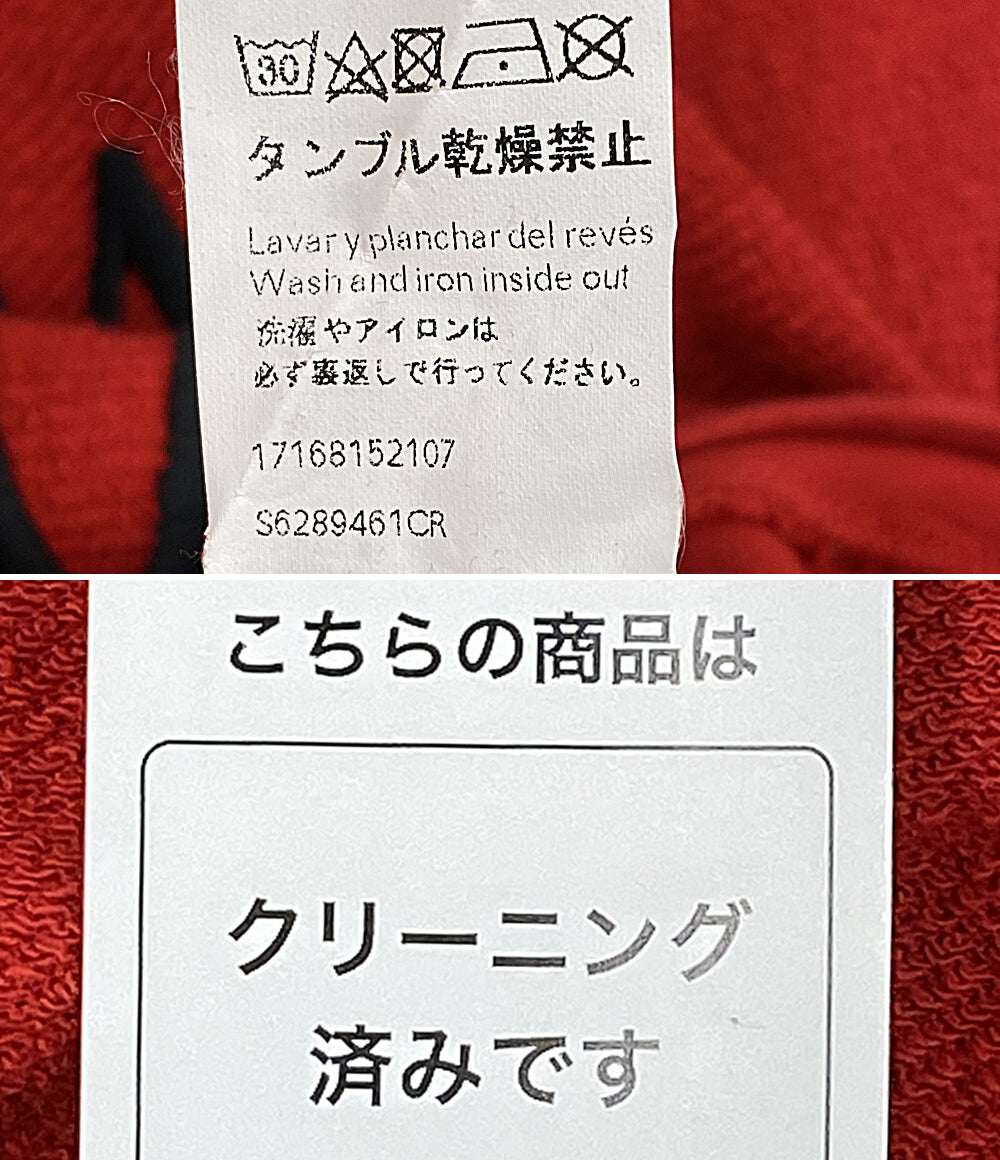 LOEWE パイル地 スウェット アナグラム レッド レディース SIZE XS ロエベ