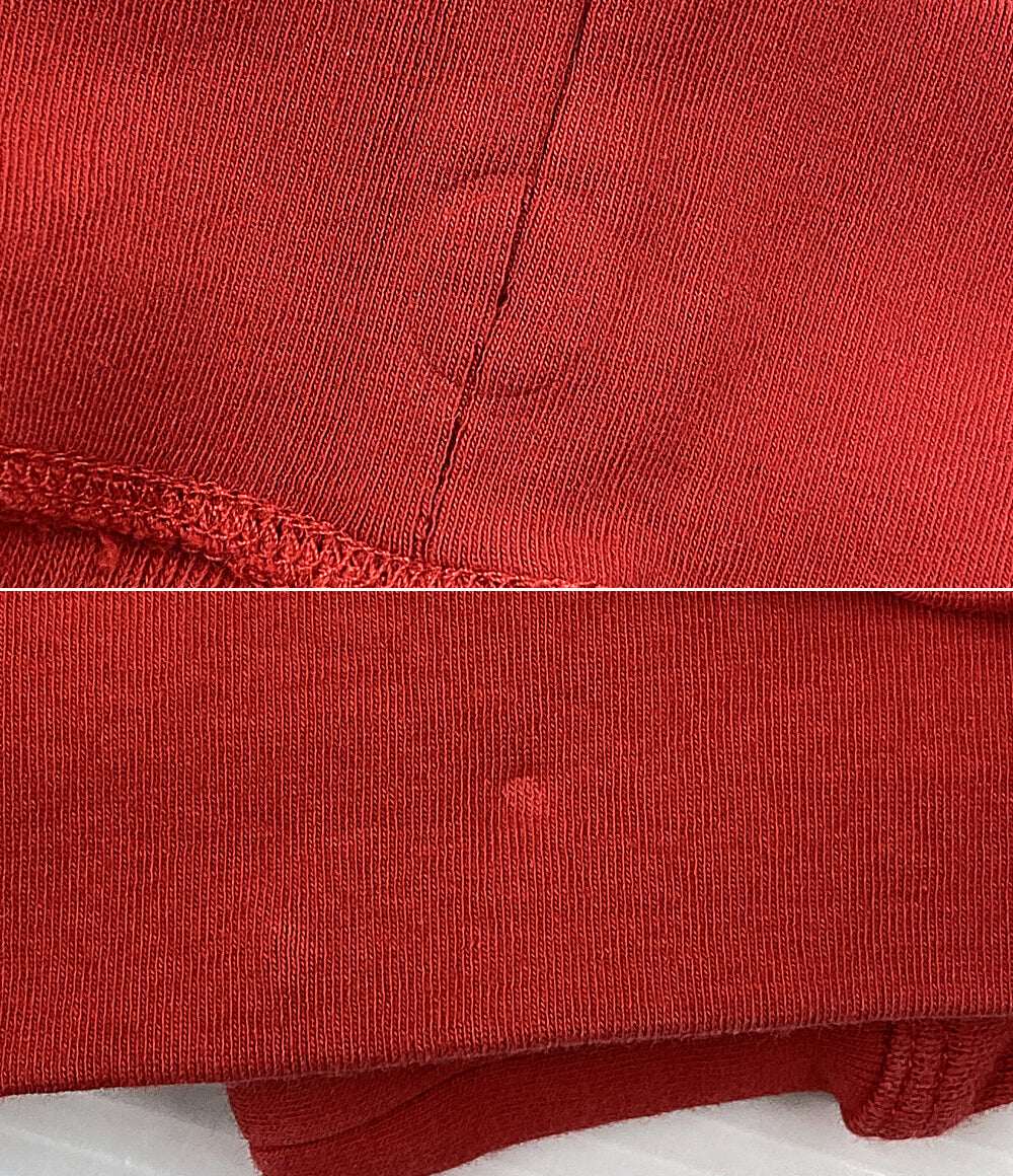 LOEWE パイル地 スウェット アナグラム レッド レディース SIZE XS ロエベ