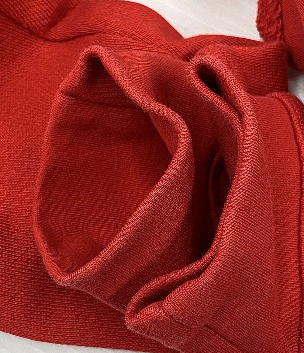 LOEWE パイル地 スウェット アナグラム レッド レディース SIZE XS ロエベ