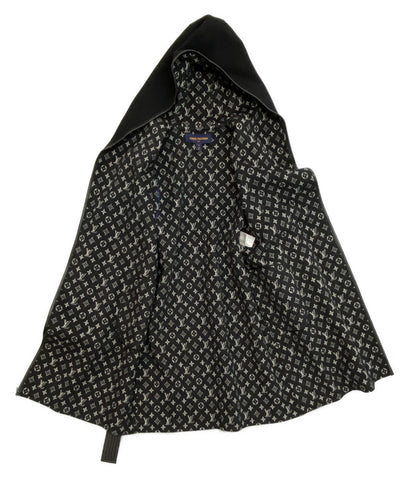 美品 LOUIS VUITTON フーデッドラップコート レディース SIZE 36 ルイ・ヴィトン