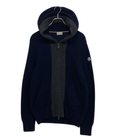 MONCLER カーディガン ネイビー 16AW b20919445800-98140 メンズ SIZE M モンクレール