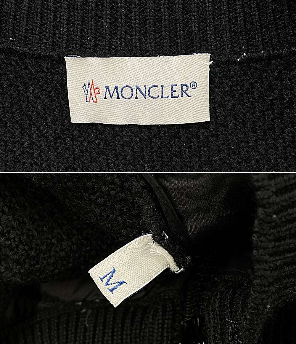 MONCLER ダウンジャケット Maglione tricot alla coreana フラワー レディース SIZE M モンクレール