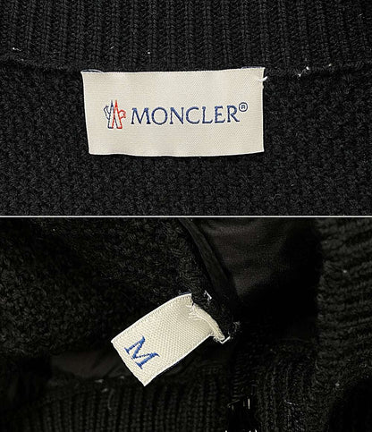 MONCLER ダウンジャケット Maglione tricot alla coreana フラワー レディース SIZE M モンクレール