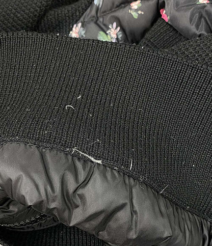 MONCLER ダウンジャケット Maglione tricot alla coreana フラワー レディース SIZE M モンクレール