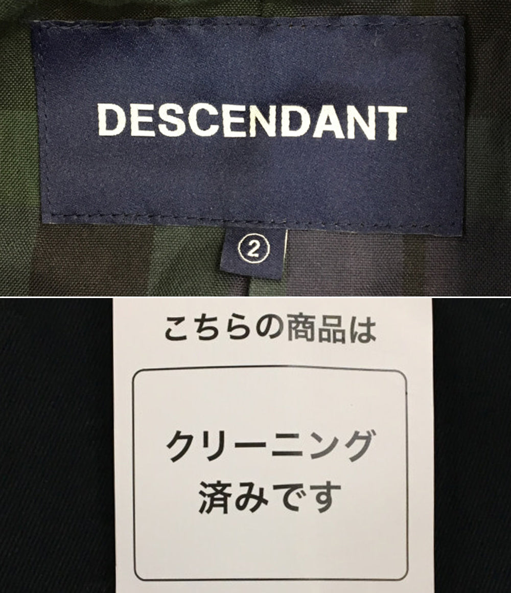 DECENDANT ディセンダント ステンカラーコート メンズ SIZE 2