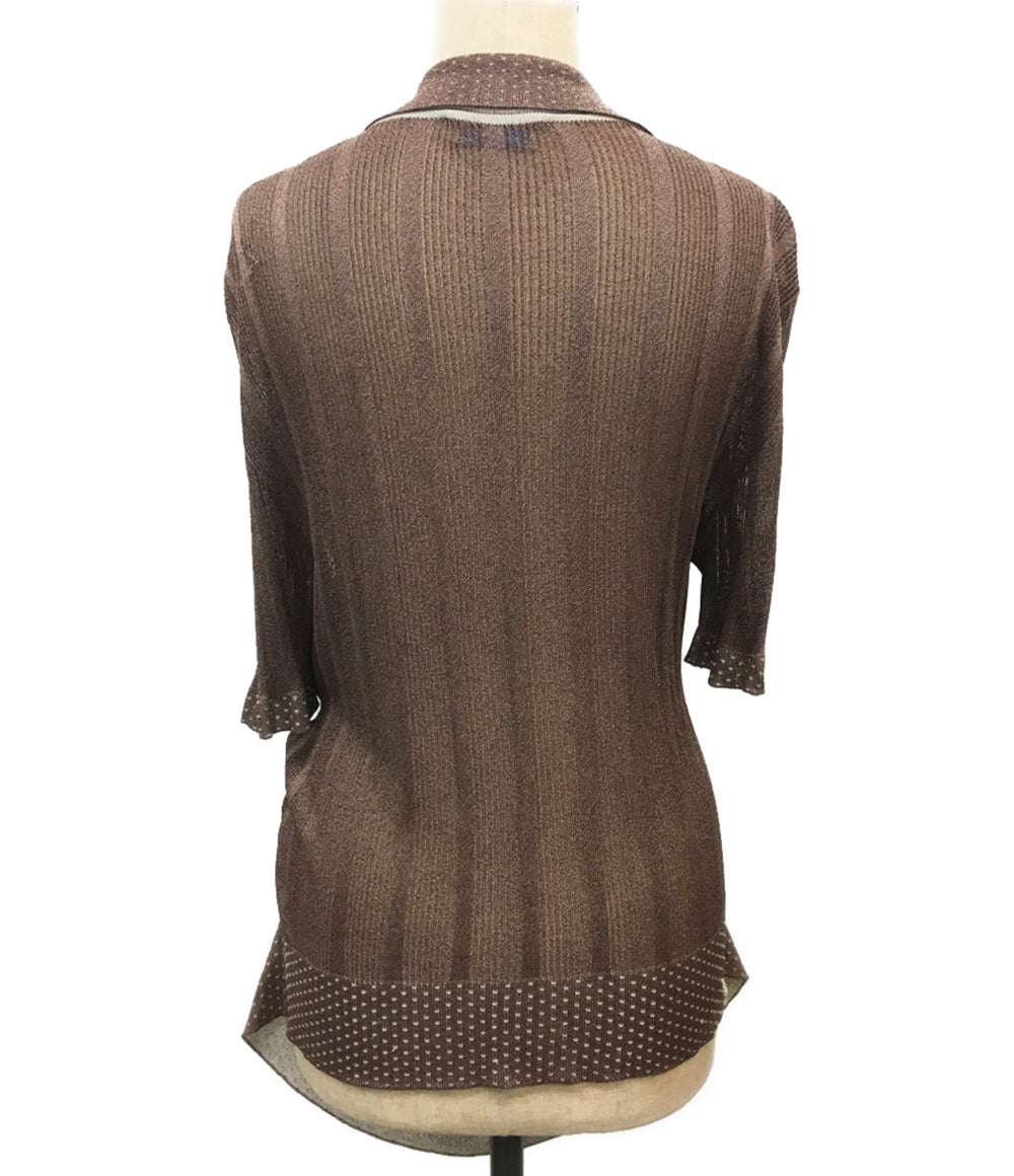 VIVIENNE WESTWOOD ニット ブラウン レディース SIZE - ヴィヴィアンウエストウッド