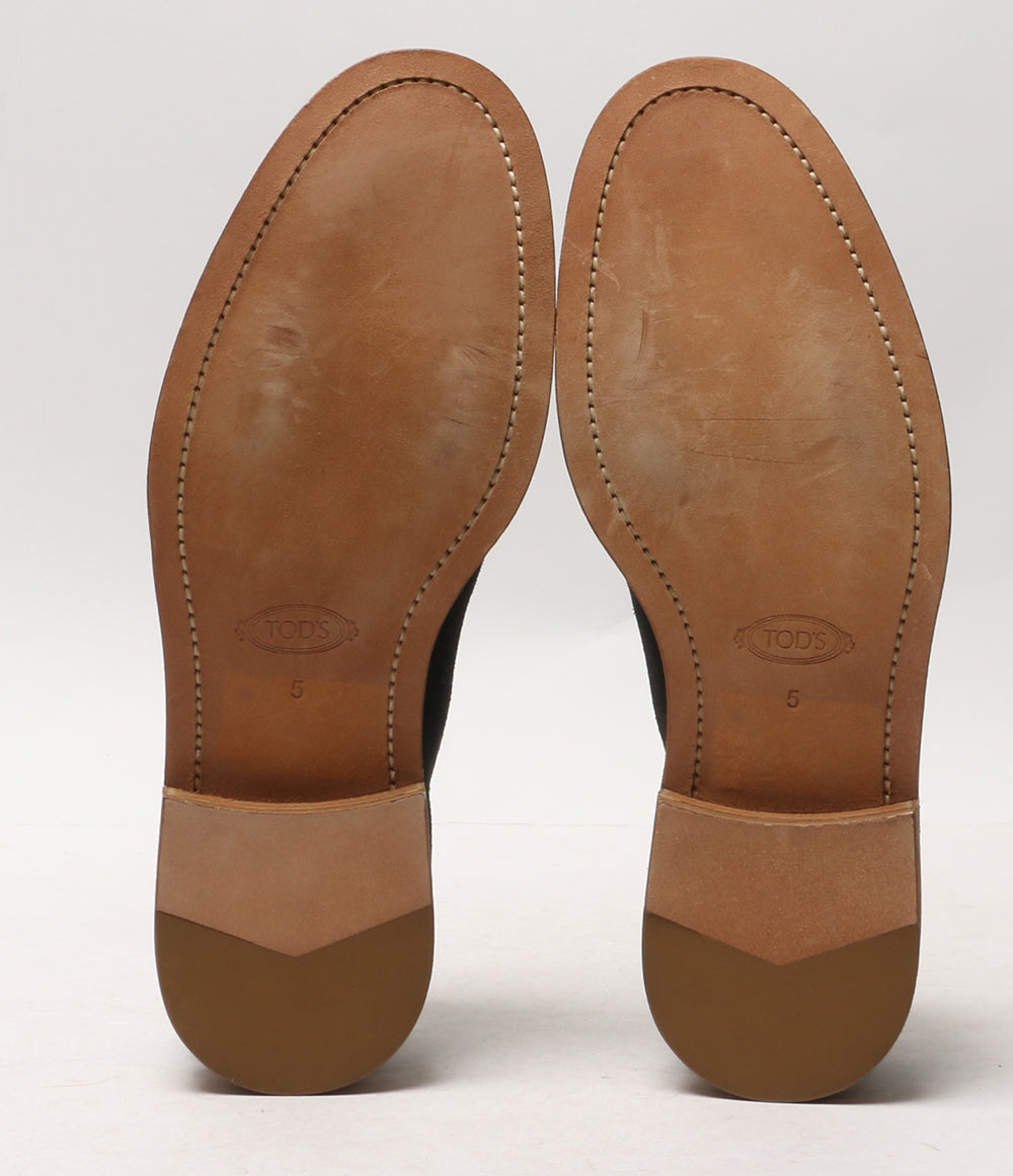 TOD'S サイドレーススエードシューズ ネイビー メンズ SIZE 5 トッズ