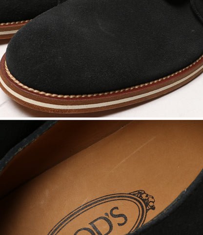 TOD'S サイドレーススエードシューズ ネイビー メンズ SIZE 5 トッズ