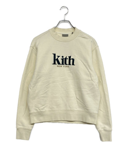美品 KITH ロゴスウェット DY24 レディース SIZE XS キス