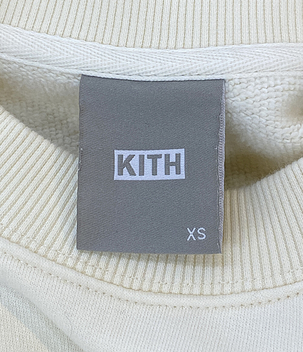美品 KITH ロゴスウェット DY24 レディース SIZE XS キス