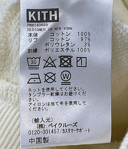 美品 KITH ロゴスウェット DY24 レディース SIZE XS キス