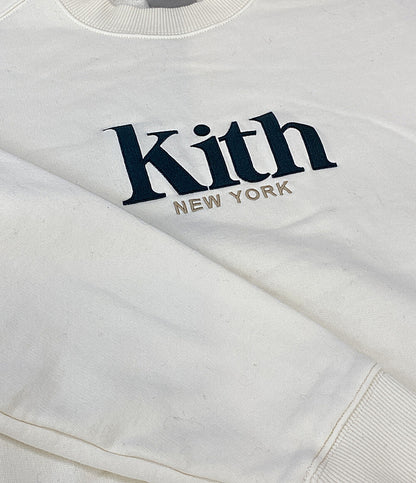 美品 KITH ロゴスウェット DY24 レディース SIZE XS キス