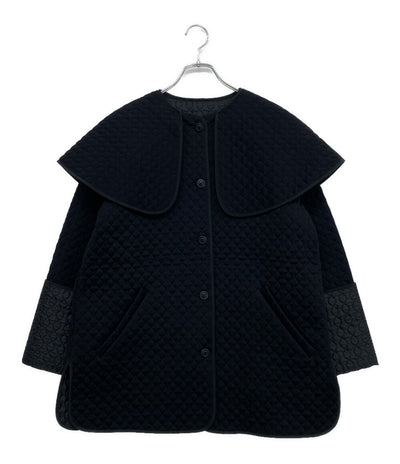 美品 ELLA エラ コート ブラック T-0T45 レディース SIZE F