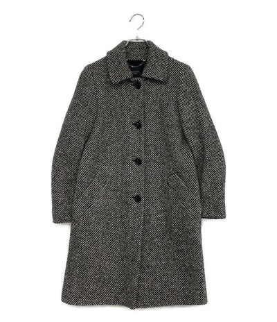 MAX MARA Weekend ウィークエンド ステンカラーコート ヘリンボーン レディース SIZE 38 マックスマーラ