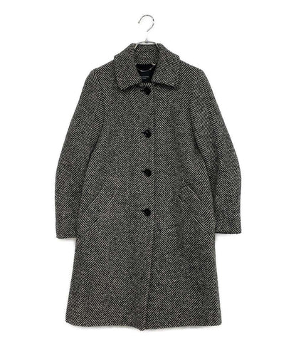 MAX MARA Weekend ウィークエンド ステンカラーコート ヘリンボーン レディース SIZE 38 マックスマーラ