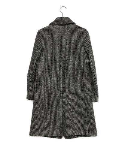 MAX MARA Weekend ウィークエンド ステンカラーコート ヘリンボーン レディース SIZE 38 マックスマーラ