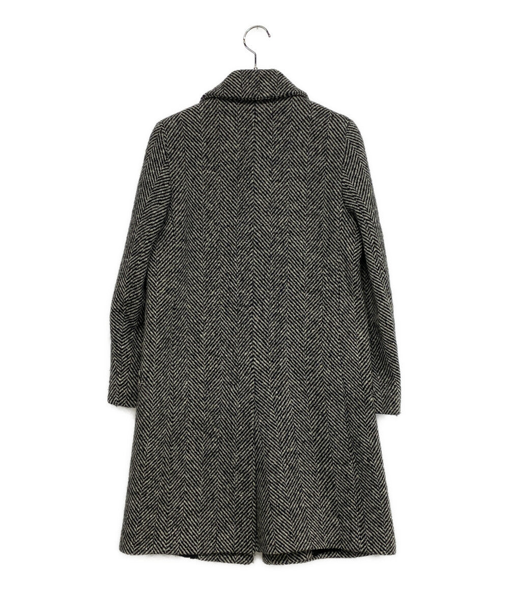 MAX MARA Weekend ウィークエンド ステンカラーコート ヘリンボーン レディース SIZE 38 マックスマーラ