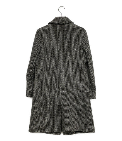 MAX MARA Weekend ウィークエンド ステンカラーコート ヘリンボーン レディース SIZE 38 マックスマーラ