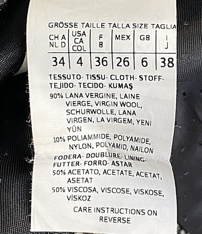 MAX MARA Weekend ウィークエンド ステンカラーコート ヘリンボーン レディース SIZE 38 マックスマーラ