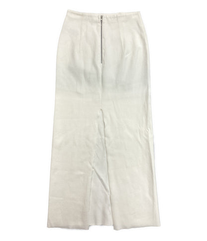 美品 AURALEE スカート A25SS02WF ホワイト バックスリット レディース SIZE - オーラリー