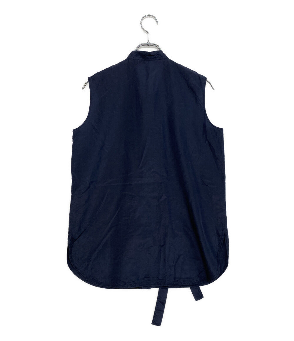 Christian Dior ノースリーブシャツ Midnight Blue Si 7H21200A1611 レディース SIZE 38 クリスチャンディオール