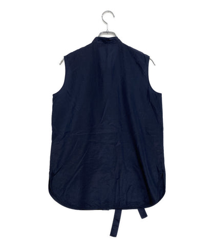 Christian Dior ノースリーブシャツ Midnight Blue Si 7H21200A1611 レディース SIZE 38 クリスチャンディオール