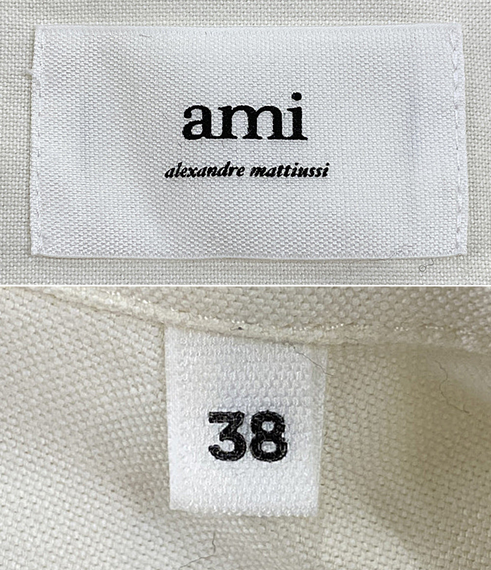 AMI Alexandre Mattiussi 長袖シャツ コットン bffsh091.480 メンズ SIZE 38 アミアレクサンドレマチウシ