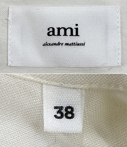 AMI Alexandre Mattiussi 長袖シャツ コットン bffsh091.480 メンズ SIZE 38 アミアレクサンドレマチウシ