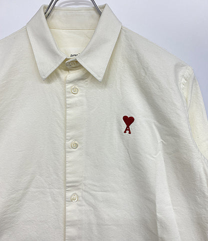 AMI Alexandre Mattiussi 長袖シャツ コットン bffsh091.480 メンズ SIZE 38 アミアレクサンドレマチウシ