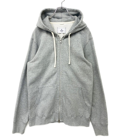 REIGNING CHAMP レイニングチャンプ パーカー フルジップ グレー セパポケ メンズ SIZE L