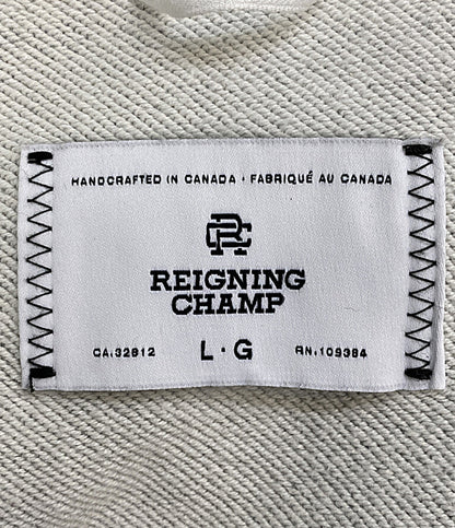 REIGNING CHAMP レイニングチャンプ パーカー フルジップ グレー セパポケ メンズ SIZE L