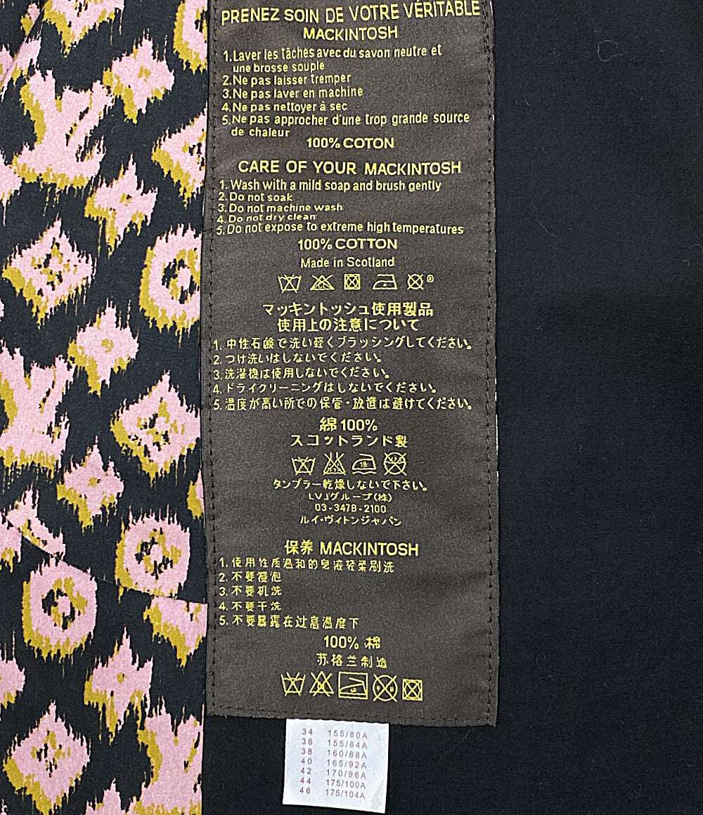 LOUIS VUITTON マッキントッシュ ゴム引きコート MACKINTOSH レディース SIZE 34 ルイ・ヴィトン