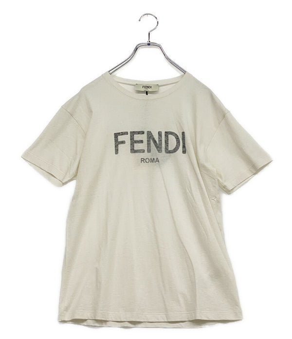 FENDI 半袖Tシャツ ロゴT インサイドアウト メンズ SIZE S フェンディ