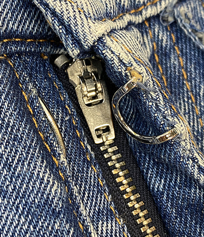 美品 MM6 ロウトラウザースデニムパンツ 24SS S52LA0230 レディース SIZE 26 エムエムシックス