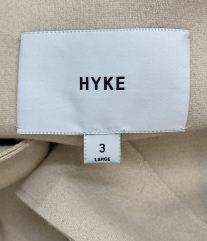 HYKE フーディコート MELTON HOODED COAT 23AW メンズ SIZE 3 ハイク