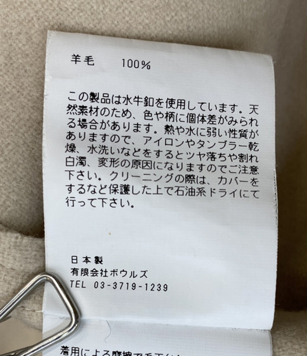 HYKE フーディコート MELTON HOODED COAT 23AW メンズ SIZE 3 ハイク