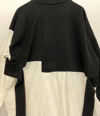 ENFOLD 長袖ドッキングシャツ 300FS280-0560 レディース SIZE 38 エンフォルド